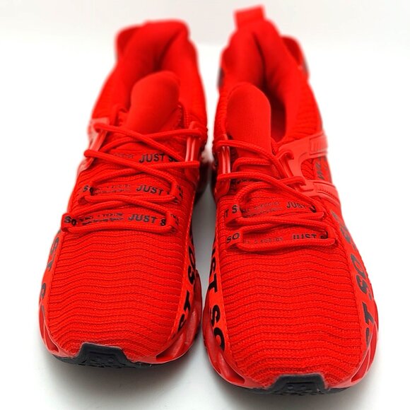 UMYOGO Men's/Women Athletic Walking Blade Running Tennis Shoes Fashion Sneakers - Picture 4 of 12